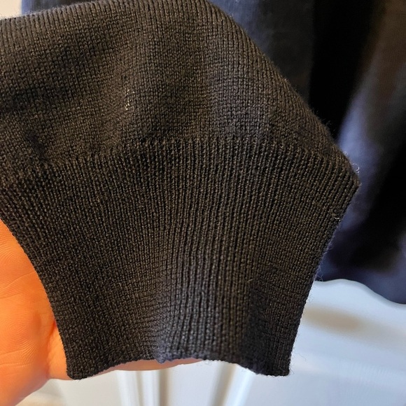 Mens Z Zegna Lightweight V Neck Wool Sweater XL - Picture 5 of 7